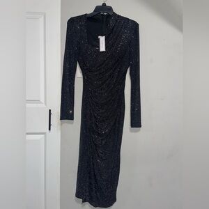 Premier Amour Black Sparle dress
